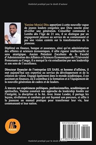 Couverture verso du livre Jeune Leader